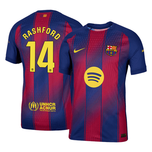 Barcelona 2025/26 Koti Pelipaita (Player Version) Miesten RASHFORD #14