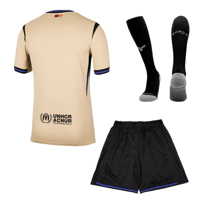 Barcelona 2025/26 Vieras Täydellinen peliasu Miesten