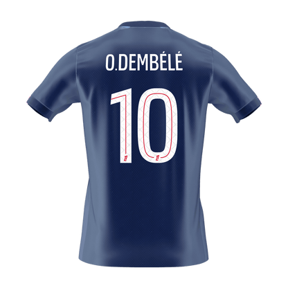 PSG 2025/26 Koti Pelipaita Miesten O.DEMBÉLÉ #10 [PREMIUM]