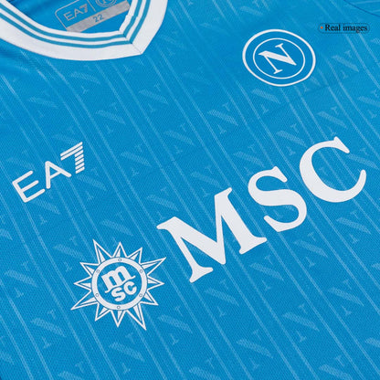 Napoli 2025/26 Koti Lasten täydellinen peliasu