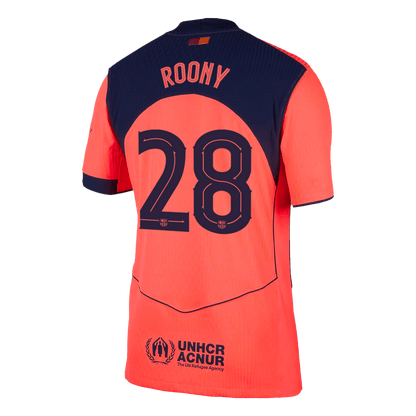Barcelona 2025/26 Kolmas Pelipaita (Player Version) Miesten ROONY #28
