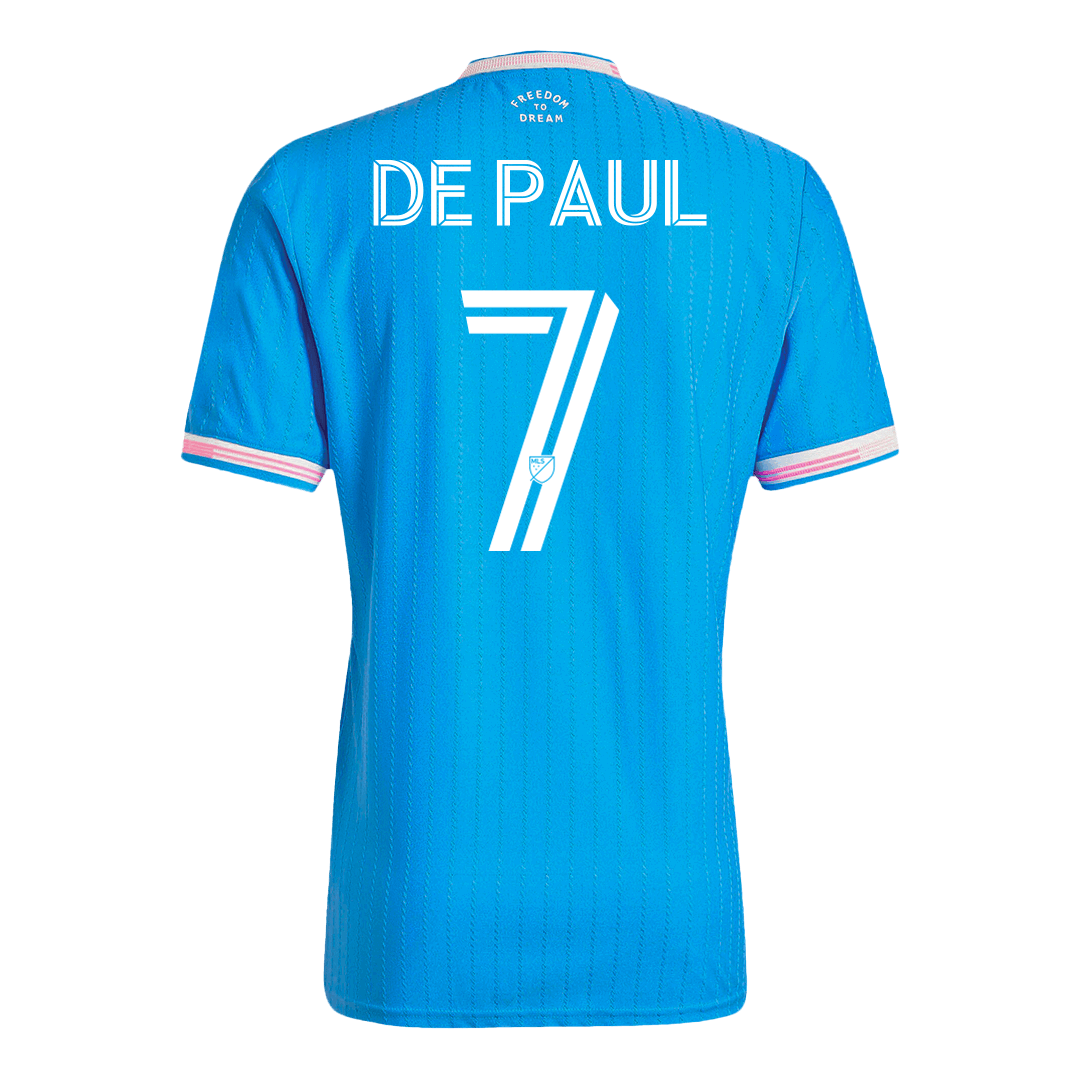 Inter Miami CF 2025 Kolmas Pelipaita (Player Version) Miesten DE PAUL #7