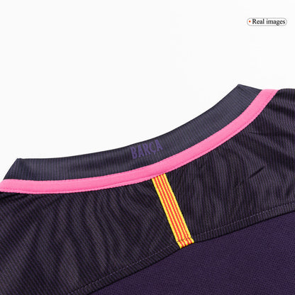 Barcelona 2016/17 Vieras Retro-pelipaita Miesten