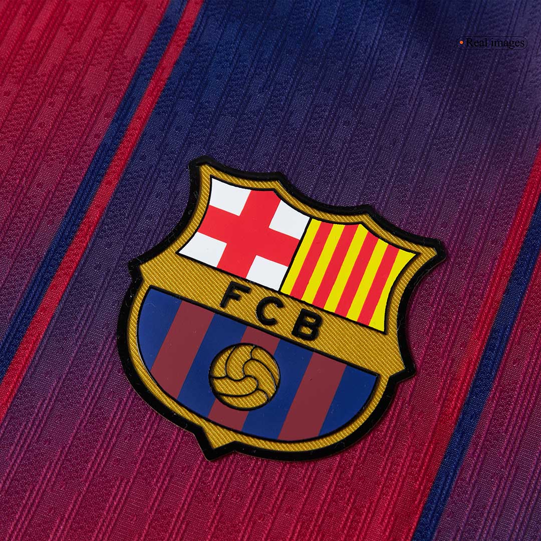 Barcelona 2025/26 Koti Pelipaita (Player Version) Miesten F.DE JONG #21