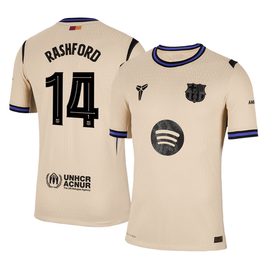 Barcelona 2025/26 UCL Vieras Pelipaita (Player Version) Miesten RASHFORD #14