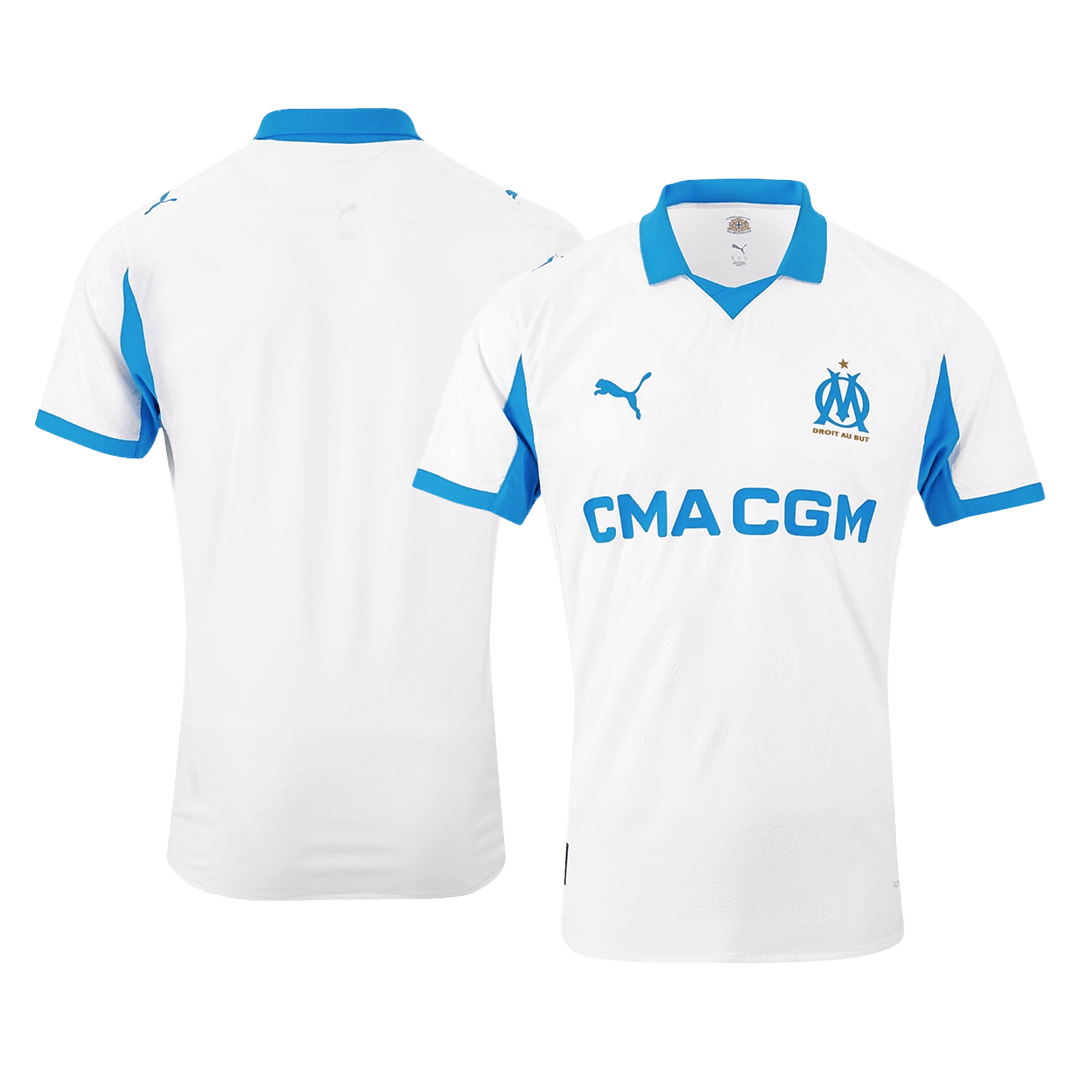 Marseille 2025/26 Koti Pelipaita (Player Version) Miesten