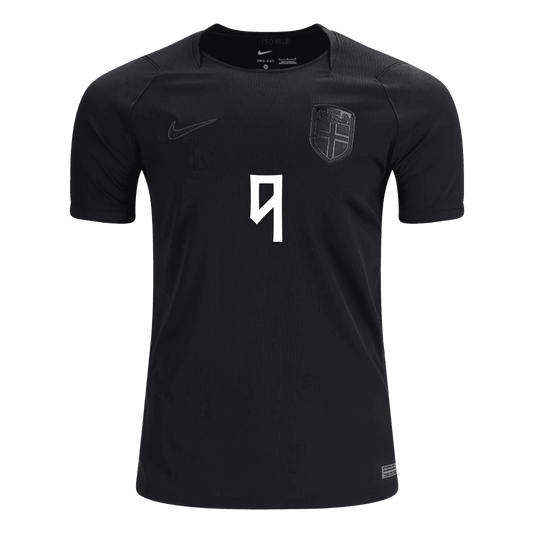 Norway World Cup 2026 Vieras Pelipaita Miesten BRAUT HAALAND #9