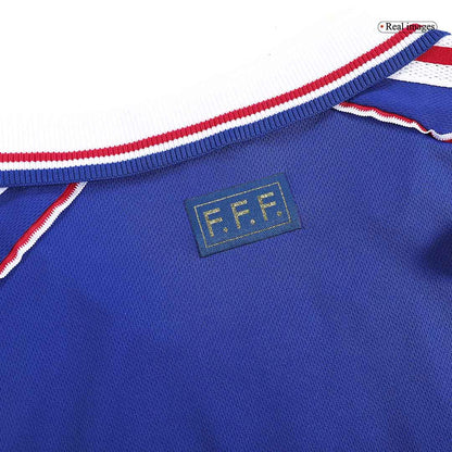 France World Cup 1998 Koti Retro-pelipaita Miesten HENRY #12