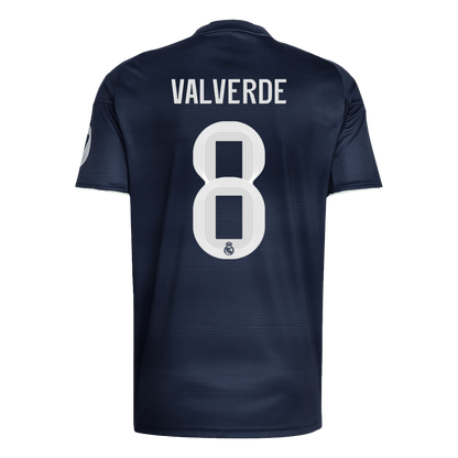 Real Madrid 2025/26 Vieras Pelipaita Miesten VALVERDE #8 [PREMIUM]