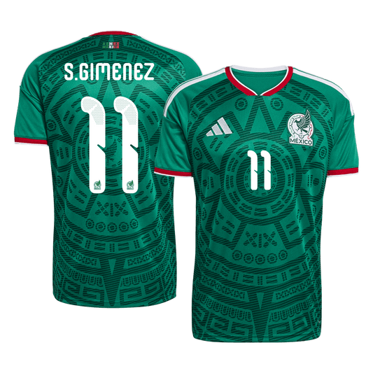 Mexico World Cup 2026 Koti Pelipaita Miesten S.GIMENEZ #11
