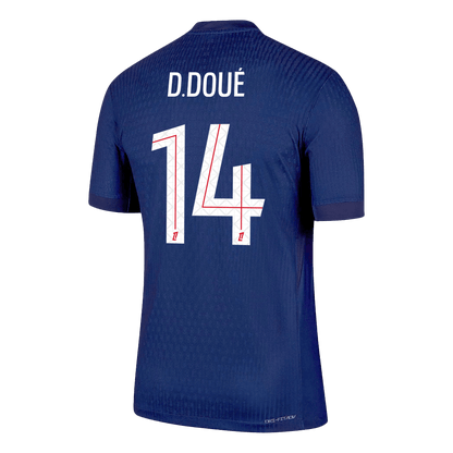 PSG 2025/26 Koti Pelipaita (Player Version) Miesten D.DOUÉ #14