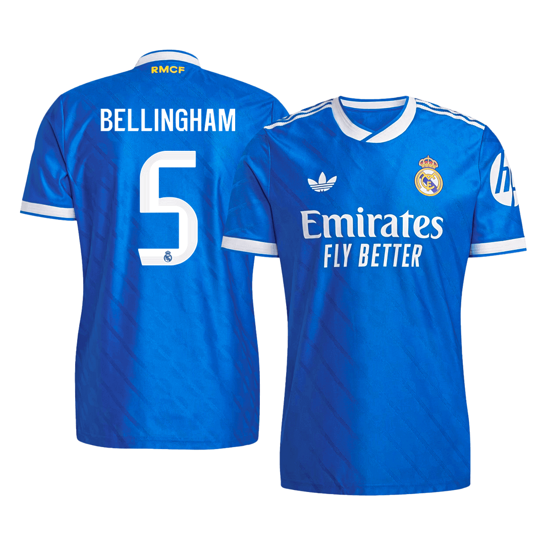 Real Madrid 2025/26 Kolmas Pelipaita (Player Version) Miesten BELLINGHAM #5