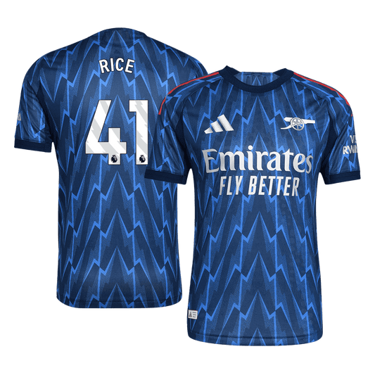Arsenal 2025/26 Vieras Pelipaita (Player Version) Miesten RICE #41
