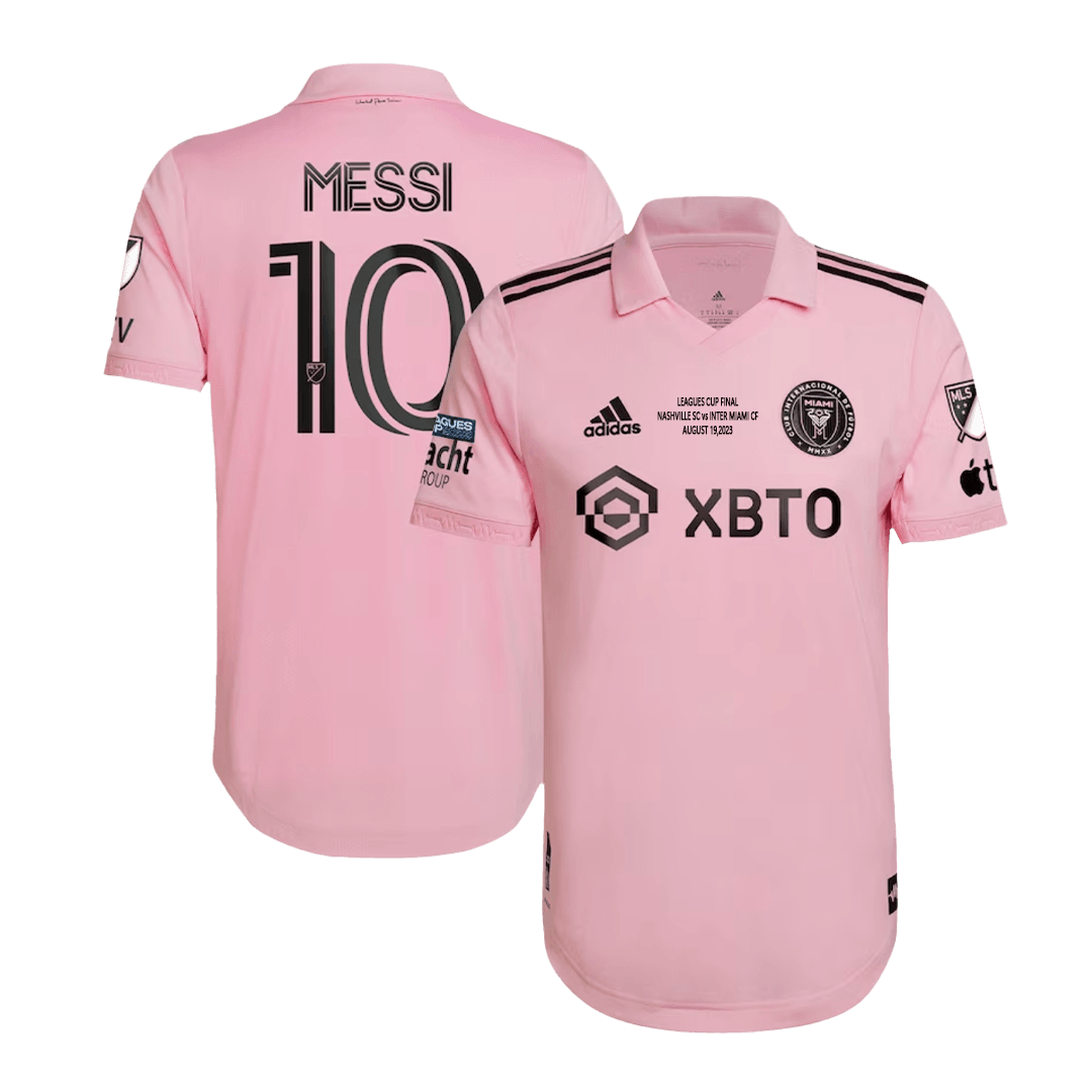 Inter Miami CF 2023 Koti Pelipaita (Player Version) Miesten MESSI #10