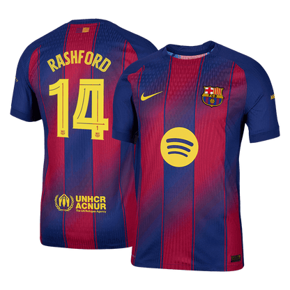 Barcelona 2025/26 UCL Koti Pelipaita (Player Version) Miesten RASHFORD #14