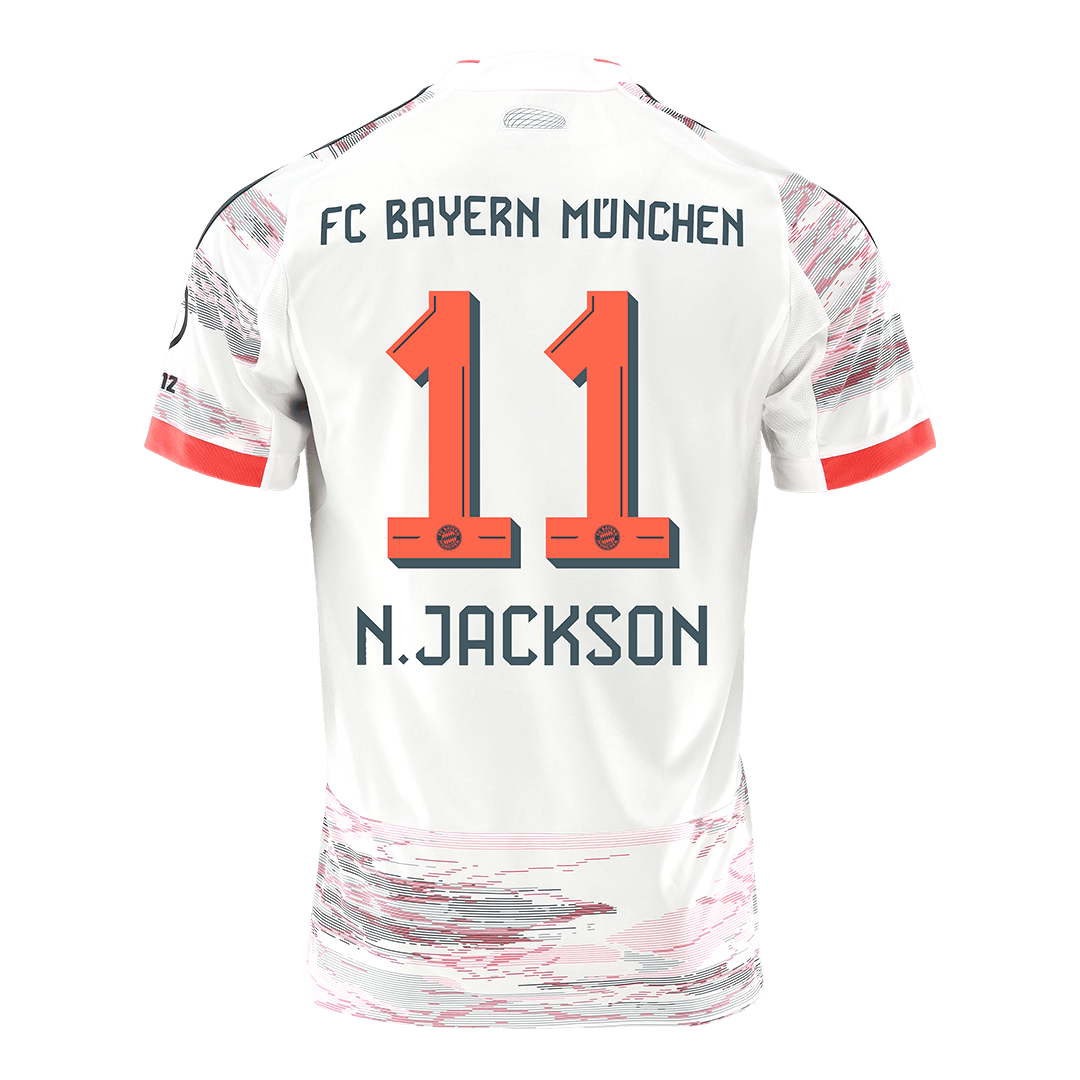 Bayern Munich 2025/26 Vieras Pelipaita Miesten N.JACKSON #11