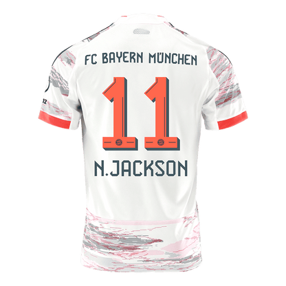Bayern Munich 2025/26 Vieras Pelipaita Miesten N.JACKSON #11