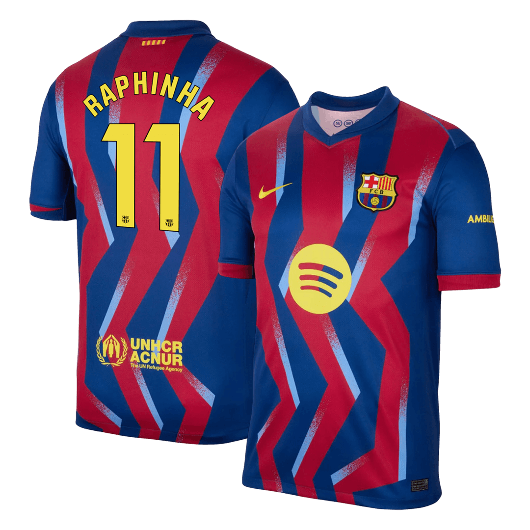 Barcelona 2025/26 Neljäs Pelipaita Miesten RAPHINHA #11