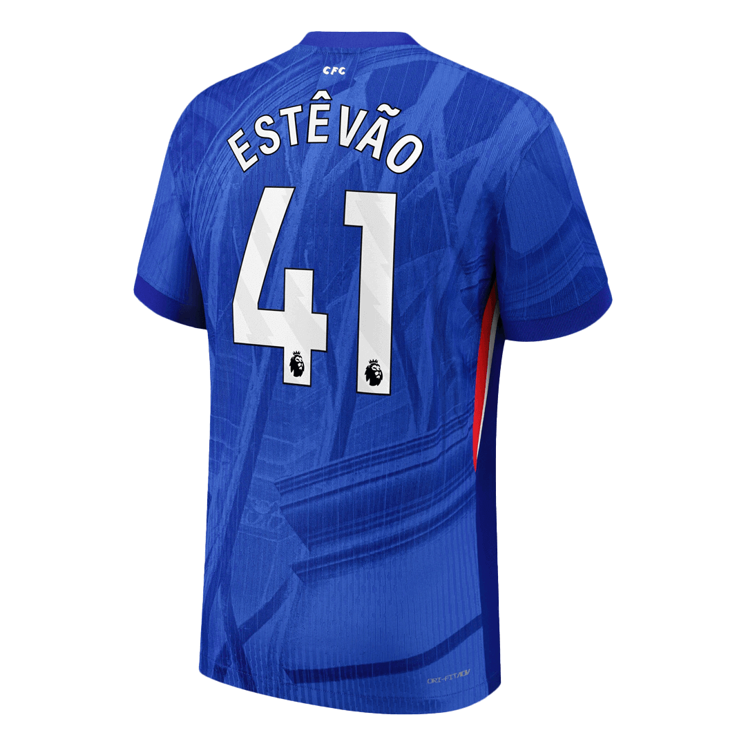 Chelsea 2025/26 Koti Pelipaita (Player Version) Miesten ESTÊVÃO #41