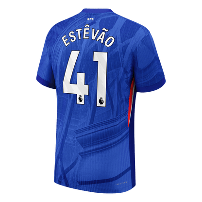Chelsea 2025/26 Koti Pelipaita (Player Version) Miesten ESTÊVÃO #41