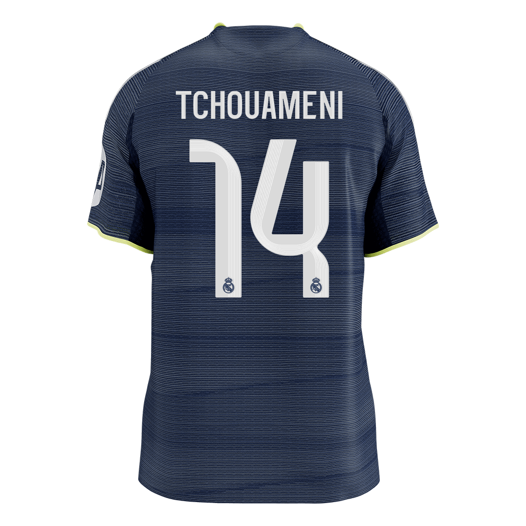 Real Madrid 2025/26 Vieras Pelipaita (Player Version) Miesten TCHOUAMENI #14 [PREMIUM]