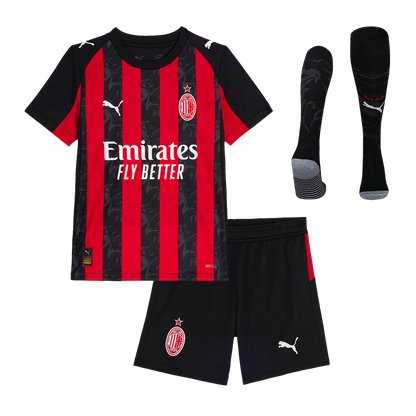AC Milan 2025/26 Koti Lasten täydellinen peliasu