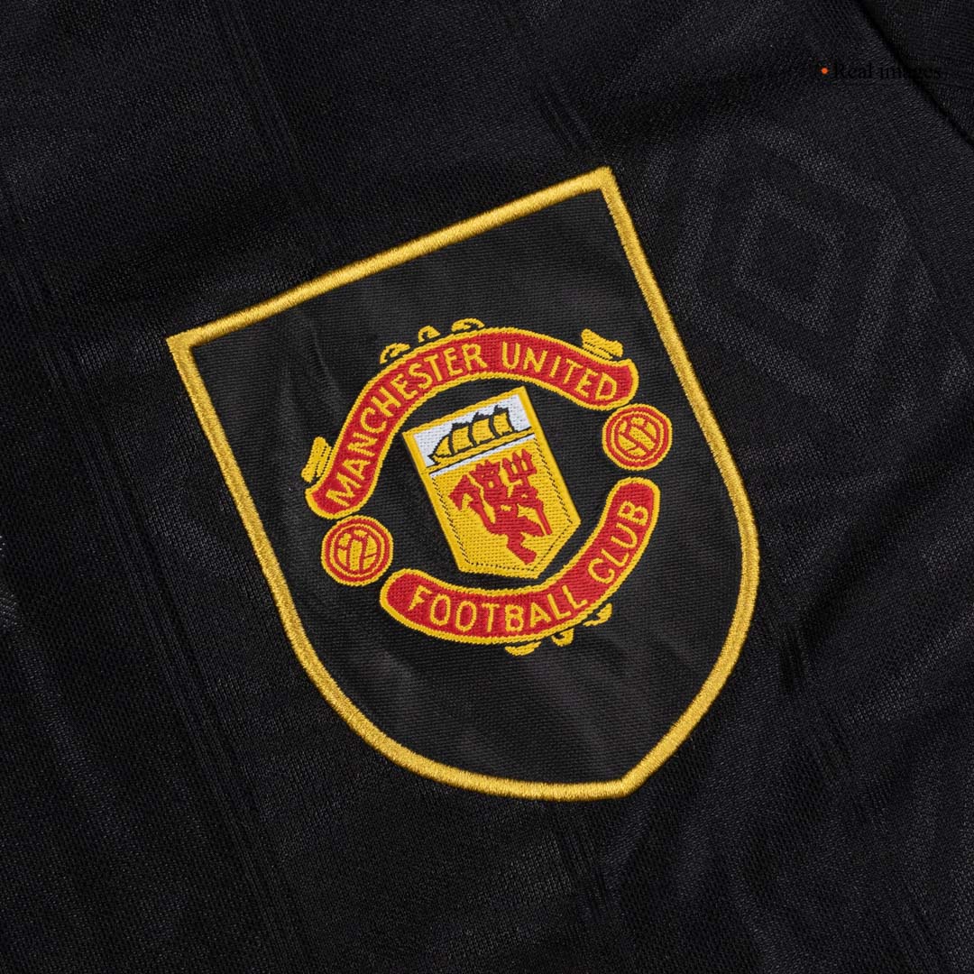 Manchester United 1993/94 Vieras Retro-pelipaita Miesten