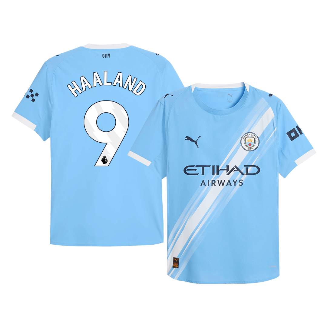 Manchester City 2025/26 Koti Pelipaita (Player Version) Miesten HAALAND #9