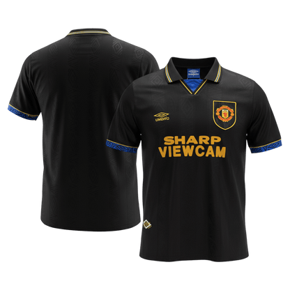 Manchester United 1993/94 Vieras Retro-pelipaita Miesten