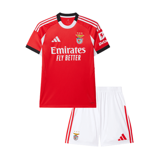 Benfica 2025/26 Koti Pelipaitasetti Lasten