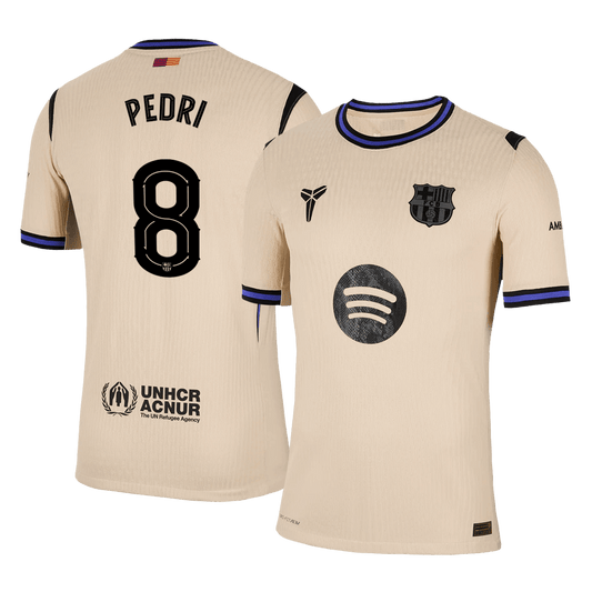 Barcelona 2025/26 UCL Vieras Pelipaita (Player Version) Miesten PEDRI #8
