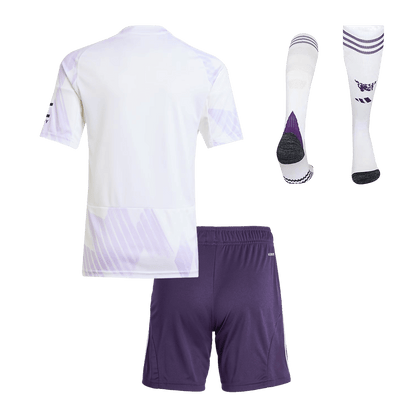 Manchester United 2025/26 Vieras Lasten täydellinen peliasu