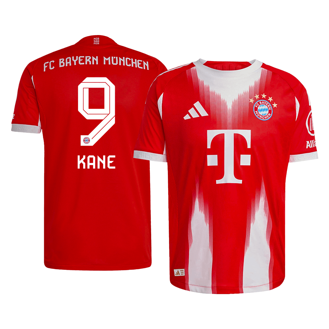Bayern Munich 2025/26 Koti Pelipaita (Player Version) Miesten KANE #9