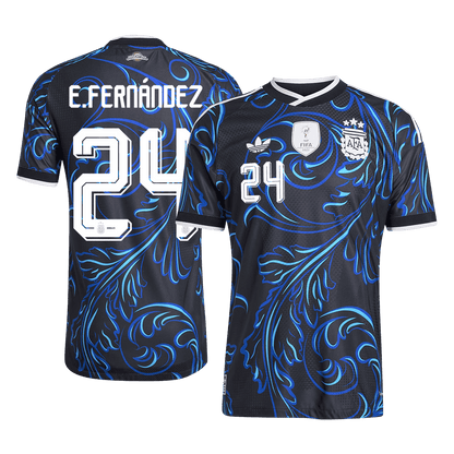 Argentina World Cup 2026 Vieras Pelipaita (Player Version) Miesten E. FERNÁNDEZ #24