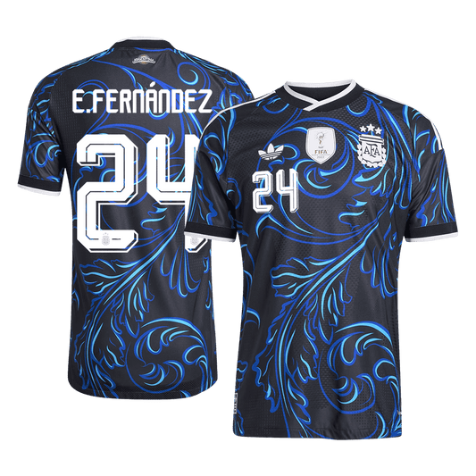 Argentina World Cup 2026 Vieras Pelipaita (Player Version) Miesten E. FERNÁNDEZ #24