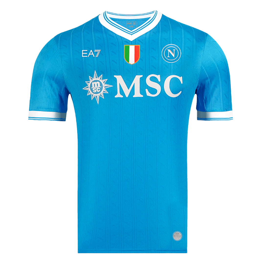 Napoli 2025/26 Koti Pelipaita (Player Version) Miesten