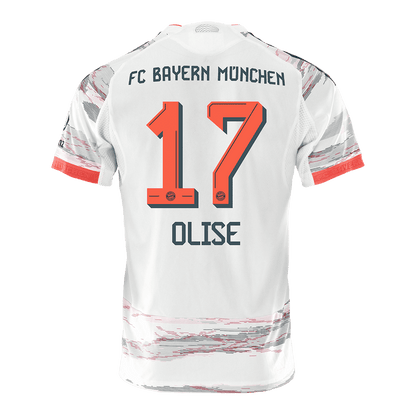 Bayern Munich 2025/26 Vieras Pelipaita (Player Version) Miesten OLISE #17
