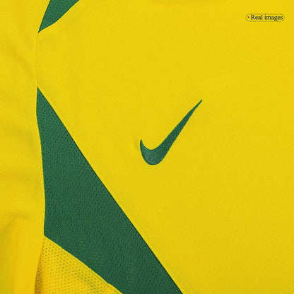 Brazil 2002/03 Koti Retro-pelipaita Miesten