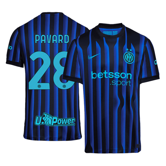 Inter Milan 2025/26 Koti Pelipaita Miesten PAVARD #28