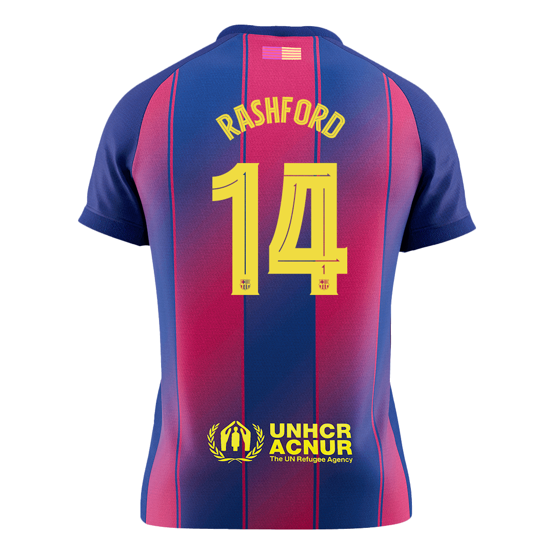 Barcelona 2025/26 UCL Koti Pelipaita Miesten RASHFORD #14