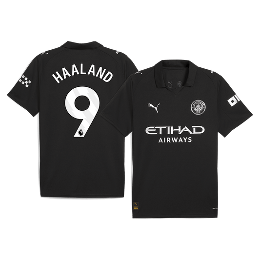 Manchester City 2025/26 Vieras Pelipaita Miesten HAALAND #9