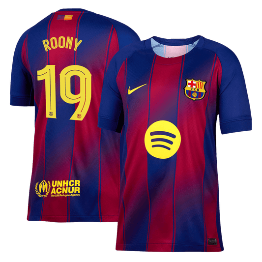 Barcelona 2025/26 UCL Koti Pelipaita Miesten ROONY #19