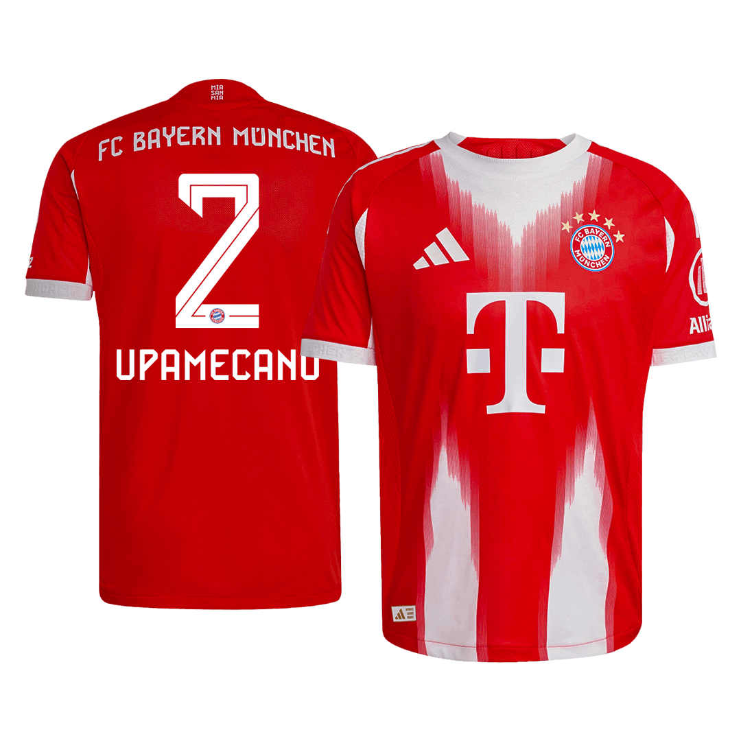 Bayern Munich 2025/26 Koti Pelipaita (Player Version) Miesten UPAMECANO #2