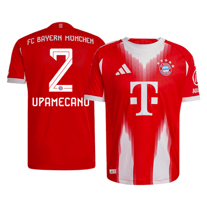 Bayern Munich 2025/26 Koti Pelipaita (Player Version) Miesten UPAMECANO #2