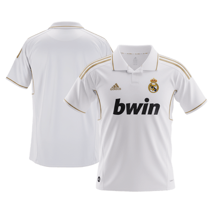 Real Madrid 2011/12 Koti Retro-pelipaita Miesten