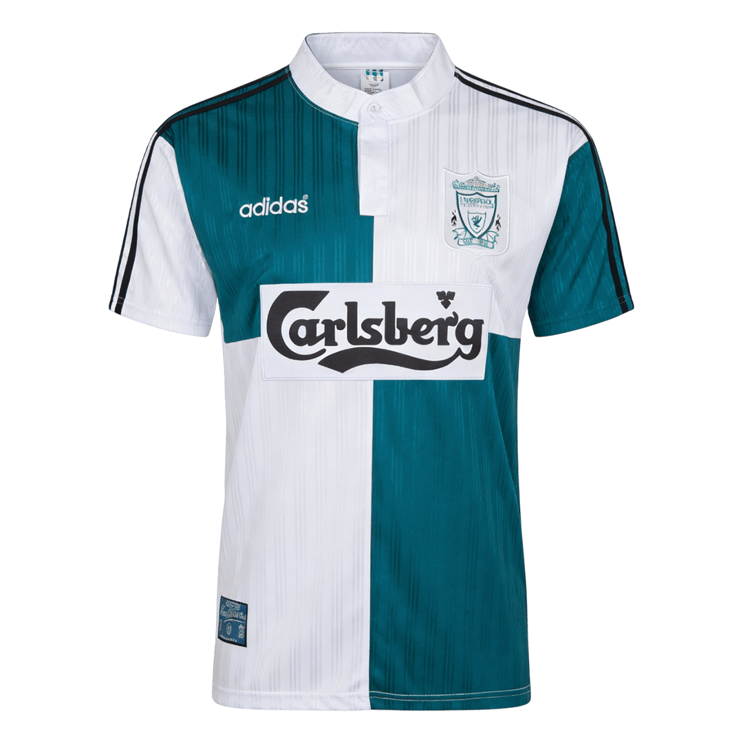 Liverpool 1995/96 Vieras Retro-pelipaita Miesten