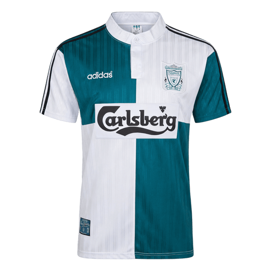 Liverpool 1995/96 Vieras Retro-pelipaita Miesten