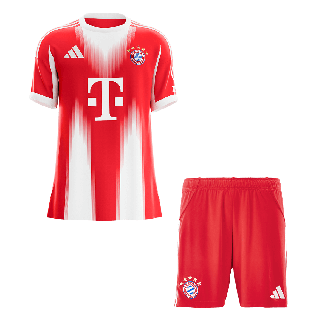 Bayern Munich 2025/26 Koti Pelipaitasetti Miesten [PREMIUM]