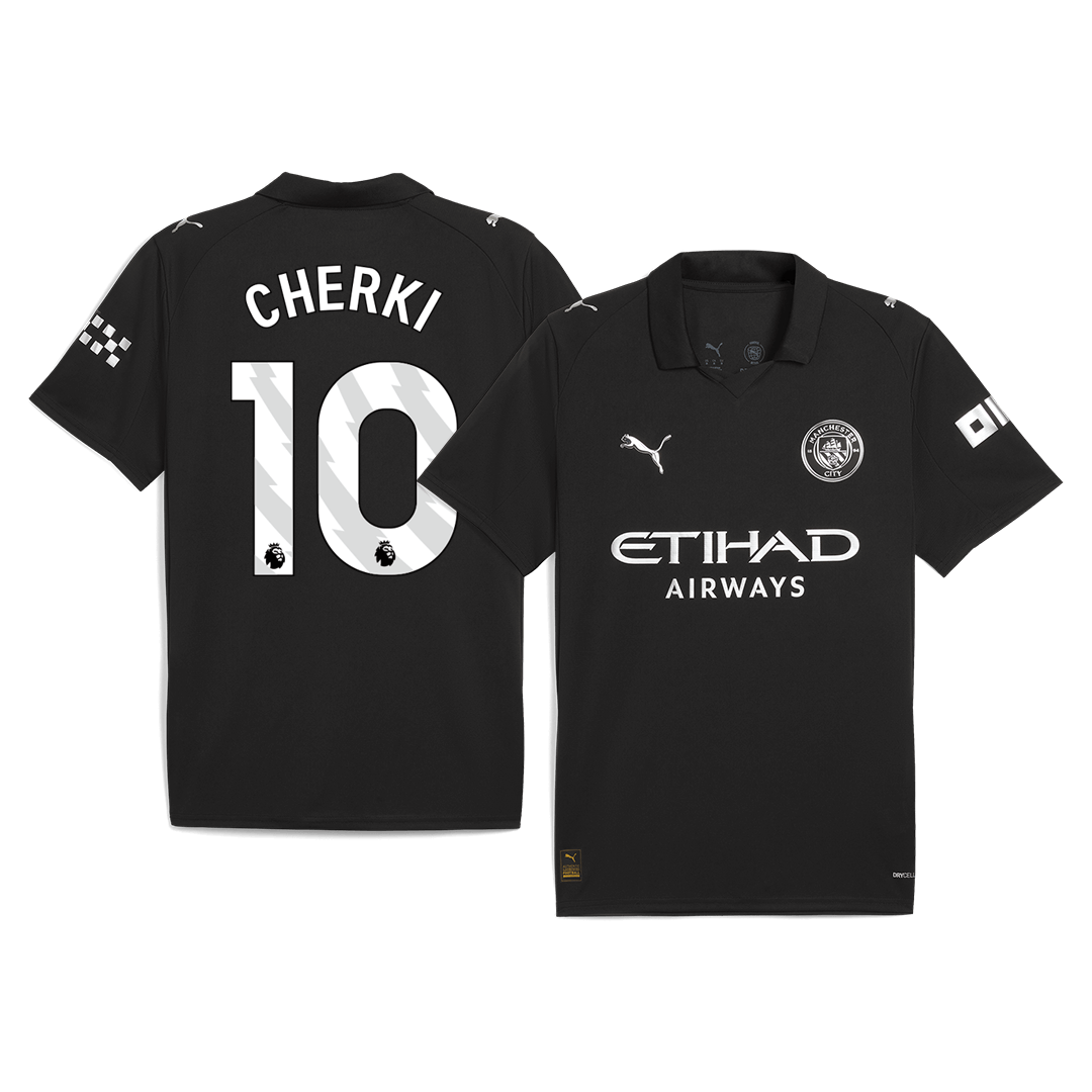 Manchester City 2025/26 Vieras Pelipaita Miesten CHERKI #10