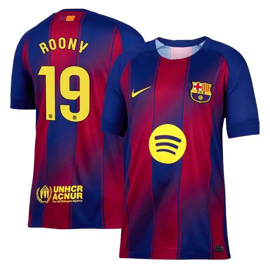 Barcelona 2025/26 Koti Pelipaita Miesten ROONY #19